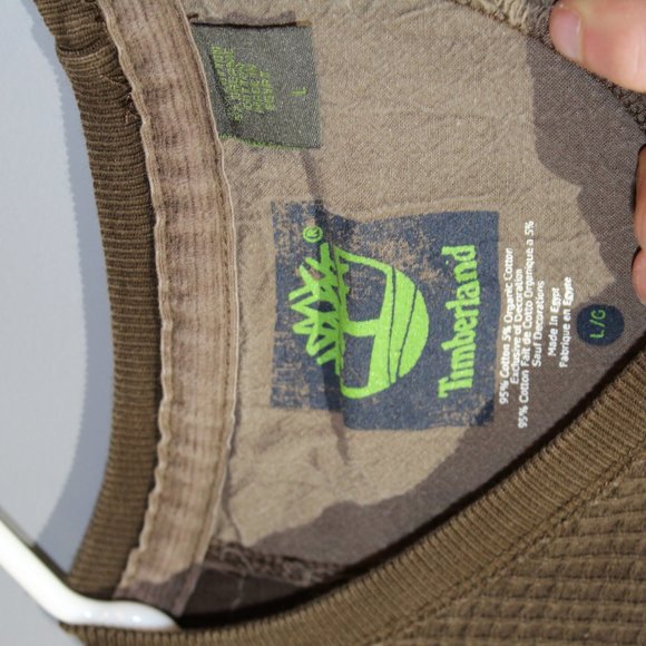 Timberland Mens Brown Large Long Sleeve - Picture 4 of 5